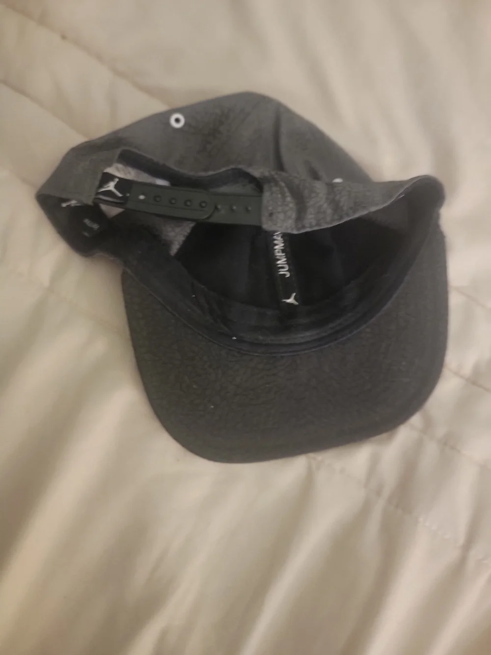 Jordan Gray and Black Jumpman Baseball Hat